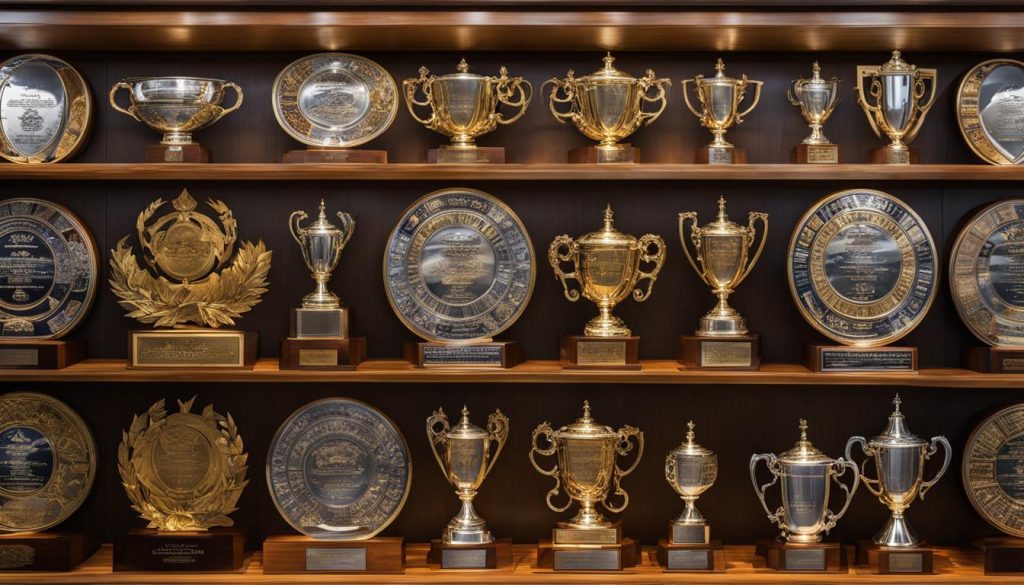 engraved rugby trophies